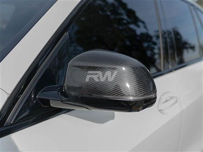 BMW G01 G02 G05 G06 G07 Carbon Fiber Mirror Caps / 