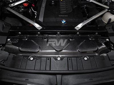 BMW Carbon Fiber Engine Bay Cooling Shroud / 