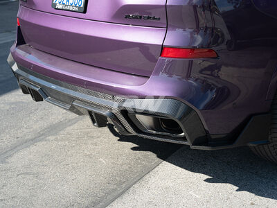 BMW G05 X5 SQ Style Dry Carbon Fiber Diffuser / 