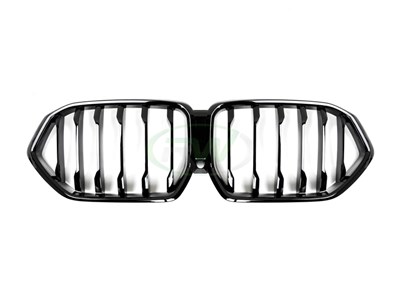 BMW G06 X6 F96 X6M Gloss Black Replacement Grilles / 