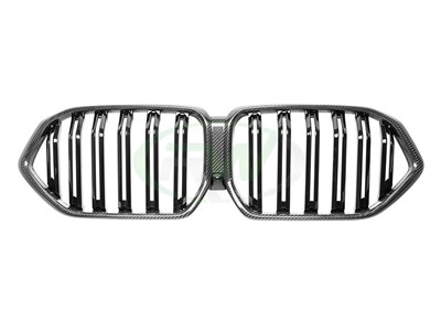 BMW G06 X6 F96 X6M CF Grille Replacement / 
