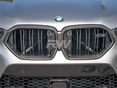 BMW G06 X6 F96 X6M CF Grille Surrounds / 