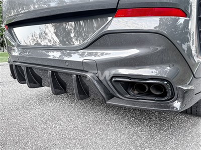 BMW G06 X6 DTM Carbon Fiber Diffuser