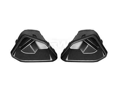 BMW G06 X6 M-Sport LCI CF Front Bumper Air Vents / 