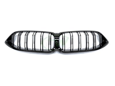 BMW G14/G15/G16 8-Series Gloss Black Dual-Slat Grilles