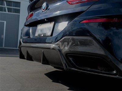 BMW G16 8-Series 3D Style Carbon Fiber Diffuser / 