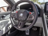 BMW 8 Series M8 Carbon Fiber Alcantara Steering Wheel Trim / 