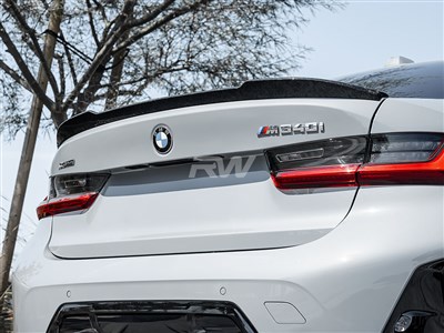 BMW G20 G80 CS Style Forged Carbon Trunk Spoiler / 