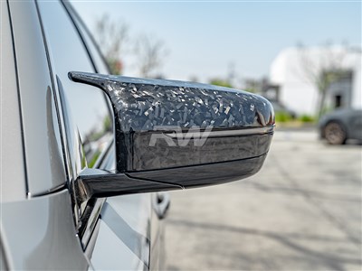 BMW G20 G30 G14 G15 G16 M Style Forged Carbon Mirror Caps / 