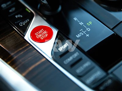 BMW Red Start Stop Button