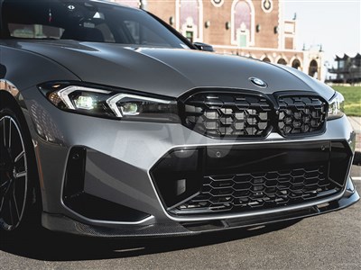 BMW G20 LCI 3D Style Carbon Fiber Front Lip / 