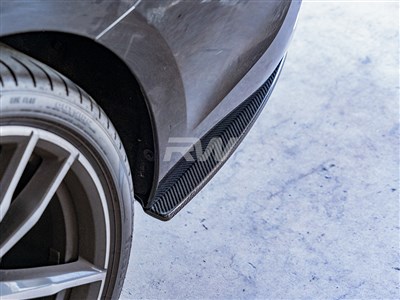 BMW G20 Carbon Fiber Rear Bumper Splitters / 
