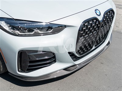 BMW G22 G23 4-Series 3D Style Carbon Fiber Front Lip