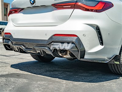 BMW G22 G23 4-Series DTM Carbon Fiber Diffuser