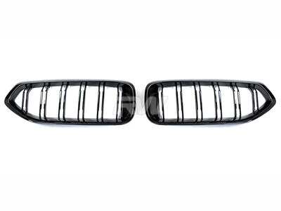 BMW G29 Z4 Dual-Slats Gloss Black Front Grilles / 