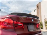 BMW G30 F90 3D Style Carbon Fiber Trunk Spoiler / 