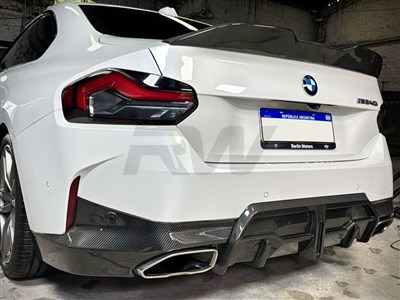 BMW G42 2-Series SQ Style Carbon Fiber Diffuser