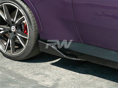 BMW G42 2-Series Carbon Fiber Side Skirt Winglets