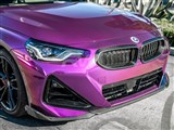 BMW G42 2-Series Performance Style Carbon Fiber Front Lip / 