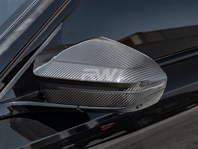 BMW G45 X3 M styled CF Mirror Cap Replacements / 