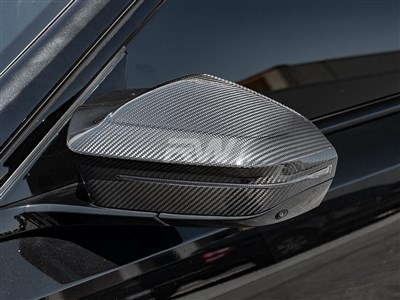 BMW G60 G70 M Styled CF Mirror Cap Replacements / 