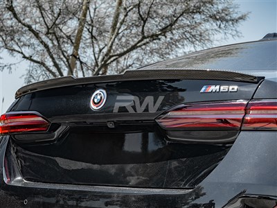BMW G60 G90 Performance Style CF Trunk Spoiler / 