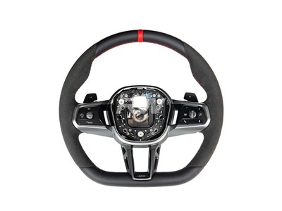 BMW G60 5-Series Alcantara Steering Wheel / 