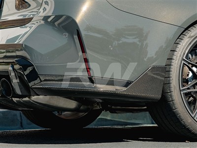 BMW G80 M3 CF Performance Style Diffuser Sides / 