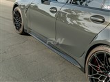 BMW G80 M3 OEM Style Full Carbon Fiber Side Skirts
