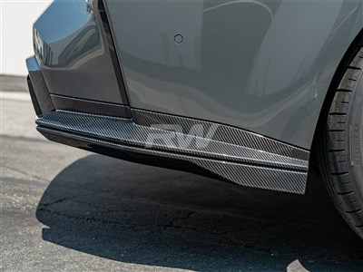 BMW G80 M3 GTS Carbon Fiber Diffuser Sides / 