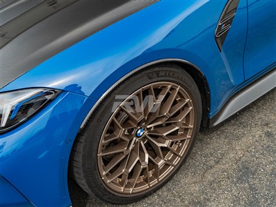 BMW G80 M3 CF V2 F+R Wheel Arch Extensions / 
