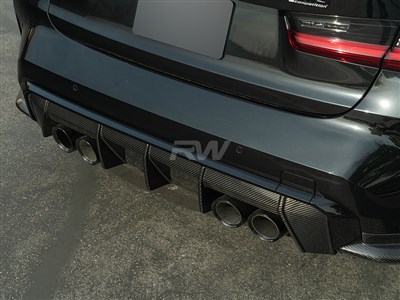 BMW G8X M3/M4 Type 2 Carbon Fiber Diffuser / 