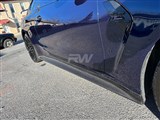 BMW G82/G83 M4 3D Style Carbon Fiber Side Skirts / 