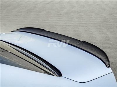 BMW G87 M2 G42 RWS Dry Carbon Fiber Trunk Spoiler / 