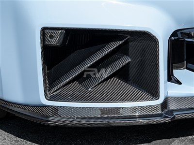 BMW G87 Dual Slat Carbon Fiber Duct Trims / 