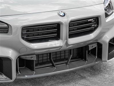 BMW G87 M2 OE Style CF Center Front Bumper Trim / 