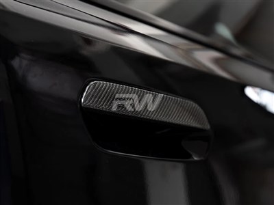 BMW G87 M2 Carbon Fiber Door Handle Trims / 