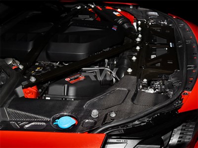 BMW G87 M2 Carbon Fiber Engine Bay Trim Set / 