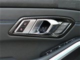 BMW G80 M3 Carbon Fiber Door Handle Trims / 