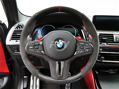 BMW G8X M2 M3 M4 X3 X4 Carbon Fiber Steering Wheel / 