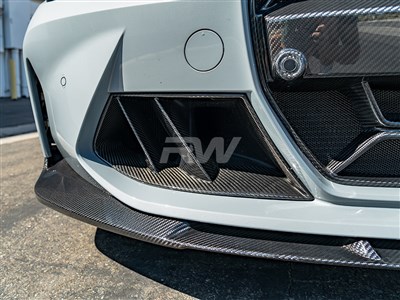 BMW G8X M3/M4 CF Dual Fin Duct Trims / 