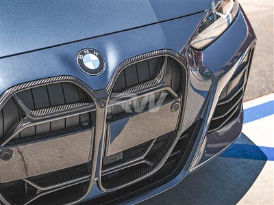 BMW i4 Carbon Fiber CSL Style Grille