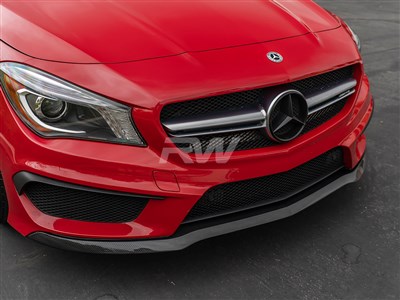 Mercedes C117 CLA Carbon Fiber Front Lip