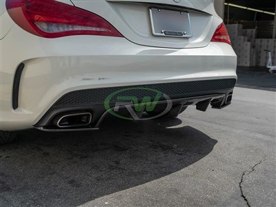 Mercedes CLA250/CLA45 AMG Carbon Fiber Diffuser