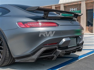 Mercedes C190 GT GTS Carbon Fiber Diffuser / 