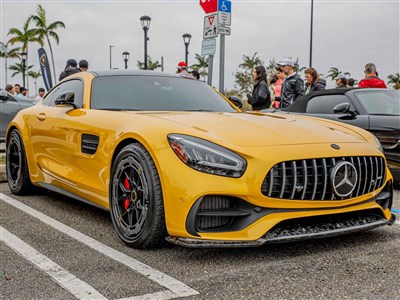 Mercedes C190 GT GTC GTS RWS Forged Carbon Front Lip