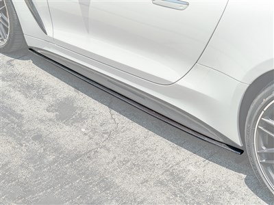 Mercedes C192 GT55/GT63 RWS CF Side Skirts / 