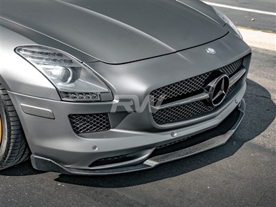 Mercedes SLS Renn Style Carbon Fiber Front Lip