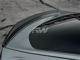 Mercedes W167 GLE Coupe Carbon Fiber Trunk Spoiler / 
