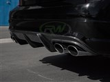 Mercedes C63 Arkym Style Carbon Fiber Diffuser / 